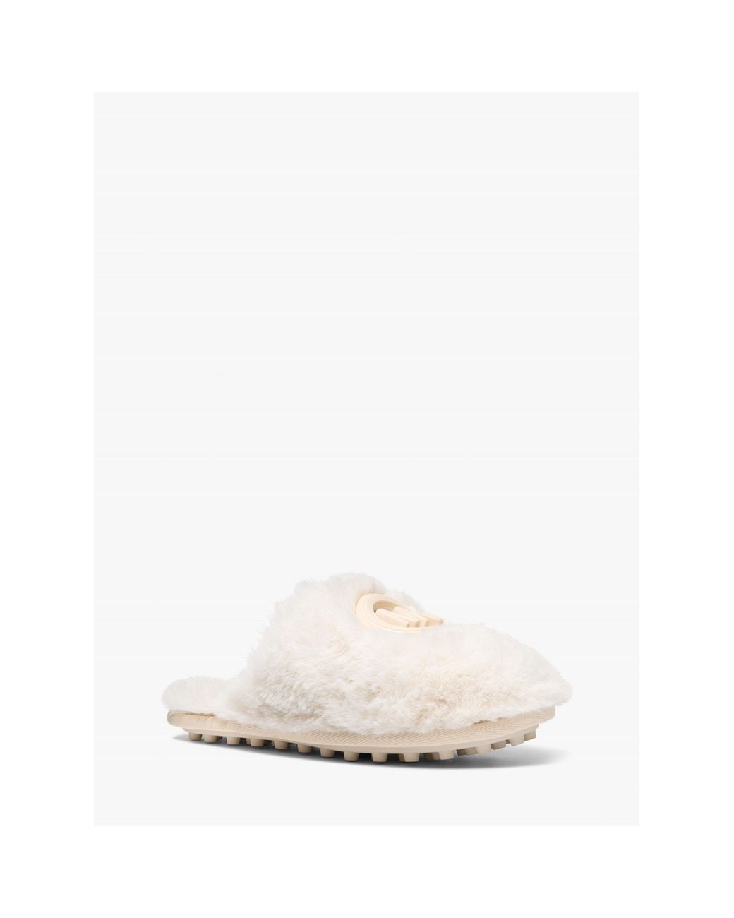 MICHAEL Michael Kors White Logo Details Mules