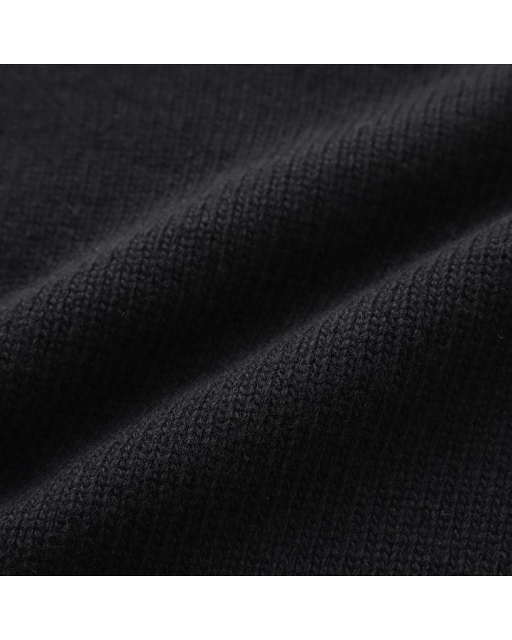 Moncler Black Crew Neck Sweater for men
