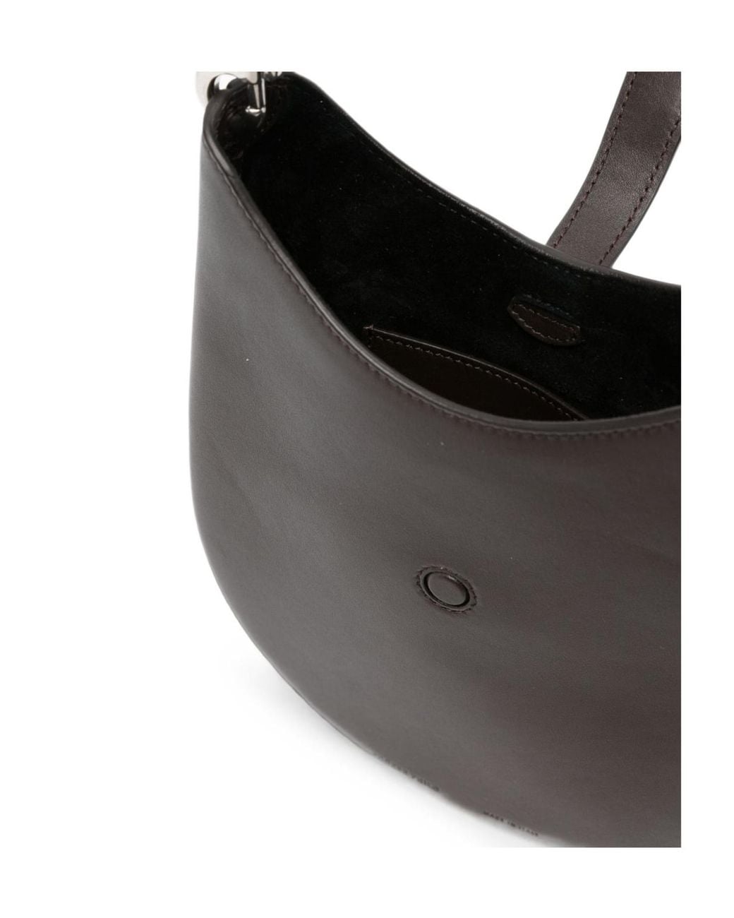 Phoebe Philo White Bean Crossbody Mini Bag