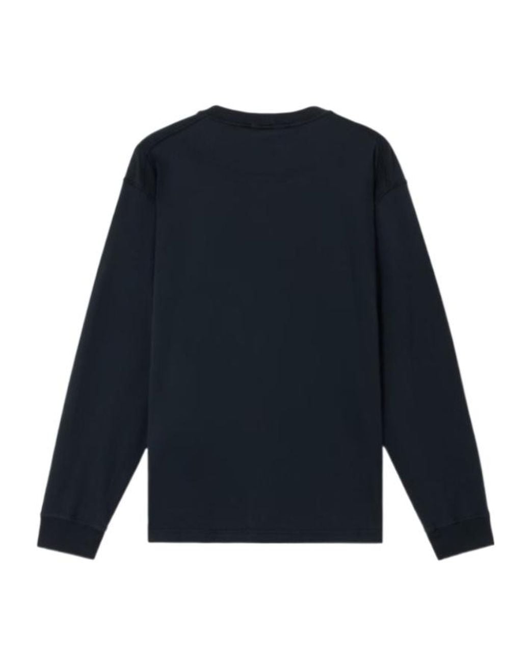 Stone Island Blue Slim-Fit Long-Sleeve T-Shirt With 'Fissato' Effect for men