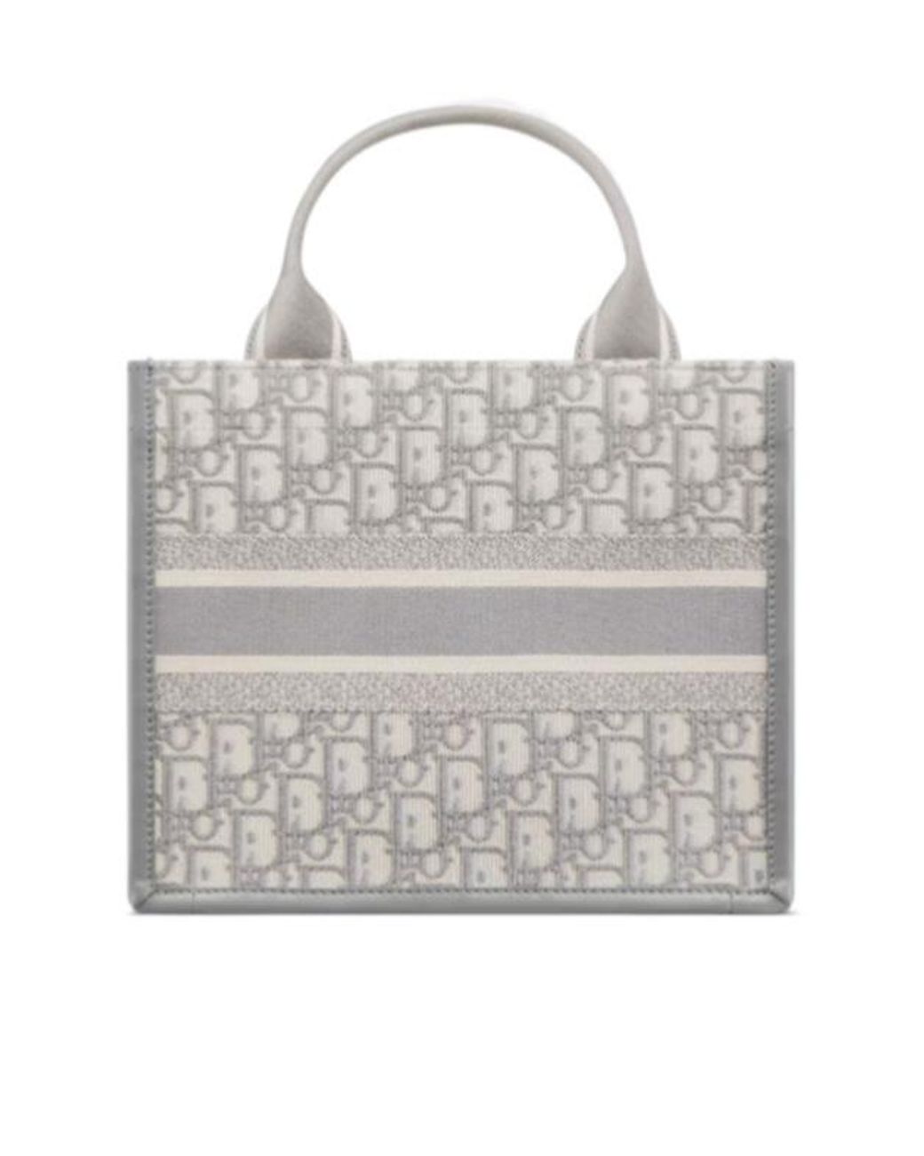 Dior Gray Small Book Tote