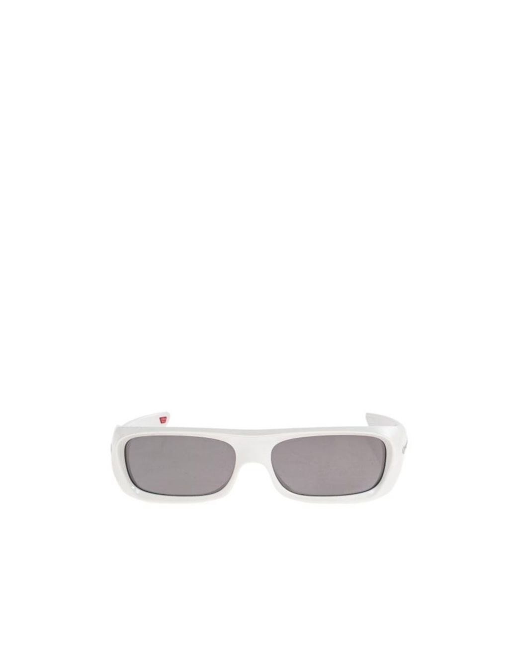 Oakley White Geometric Sunglasses for men