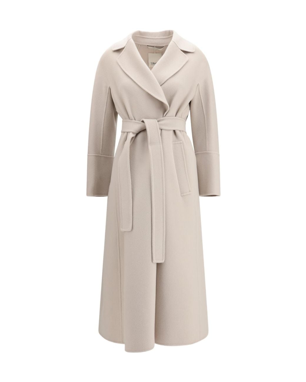 Max Mara Natural 'S Elisa Belted Coat
