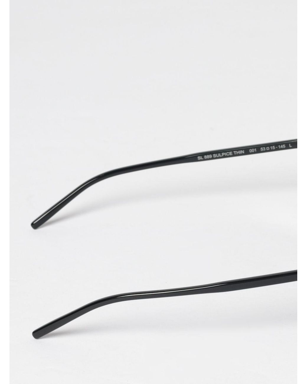 Saint Laurent White Sl 889 Sulpice Thin Recycled Acetate Sunglasses