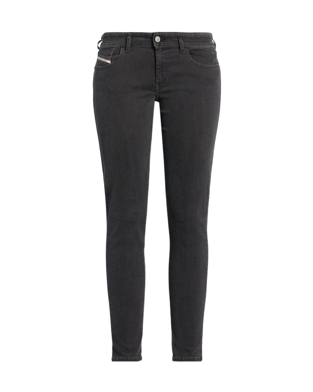 DIESEL Black Denim Trousers