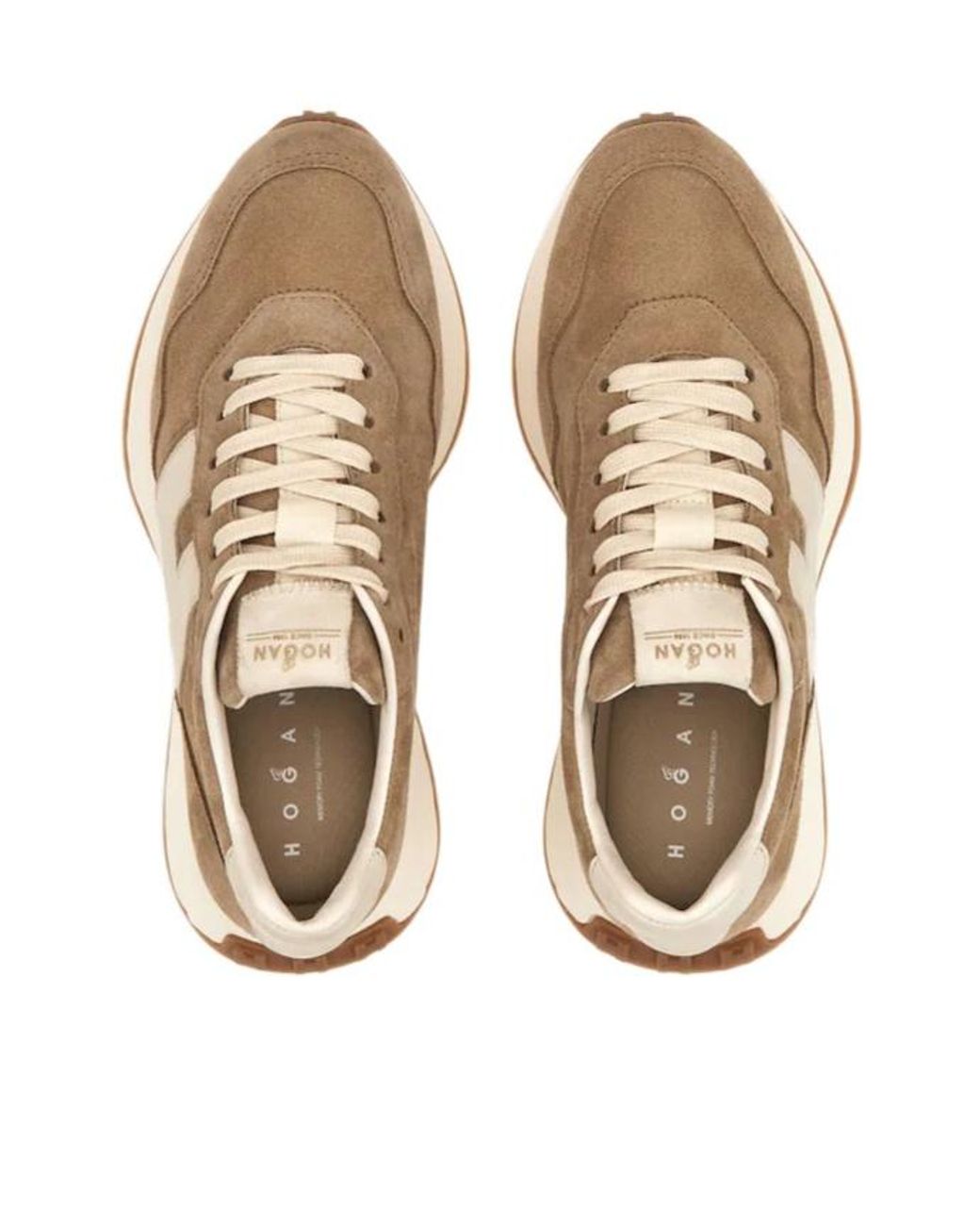 Hogan Natural H641 Lace-Up Sneakers