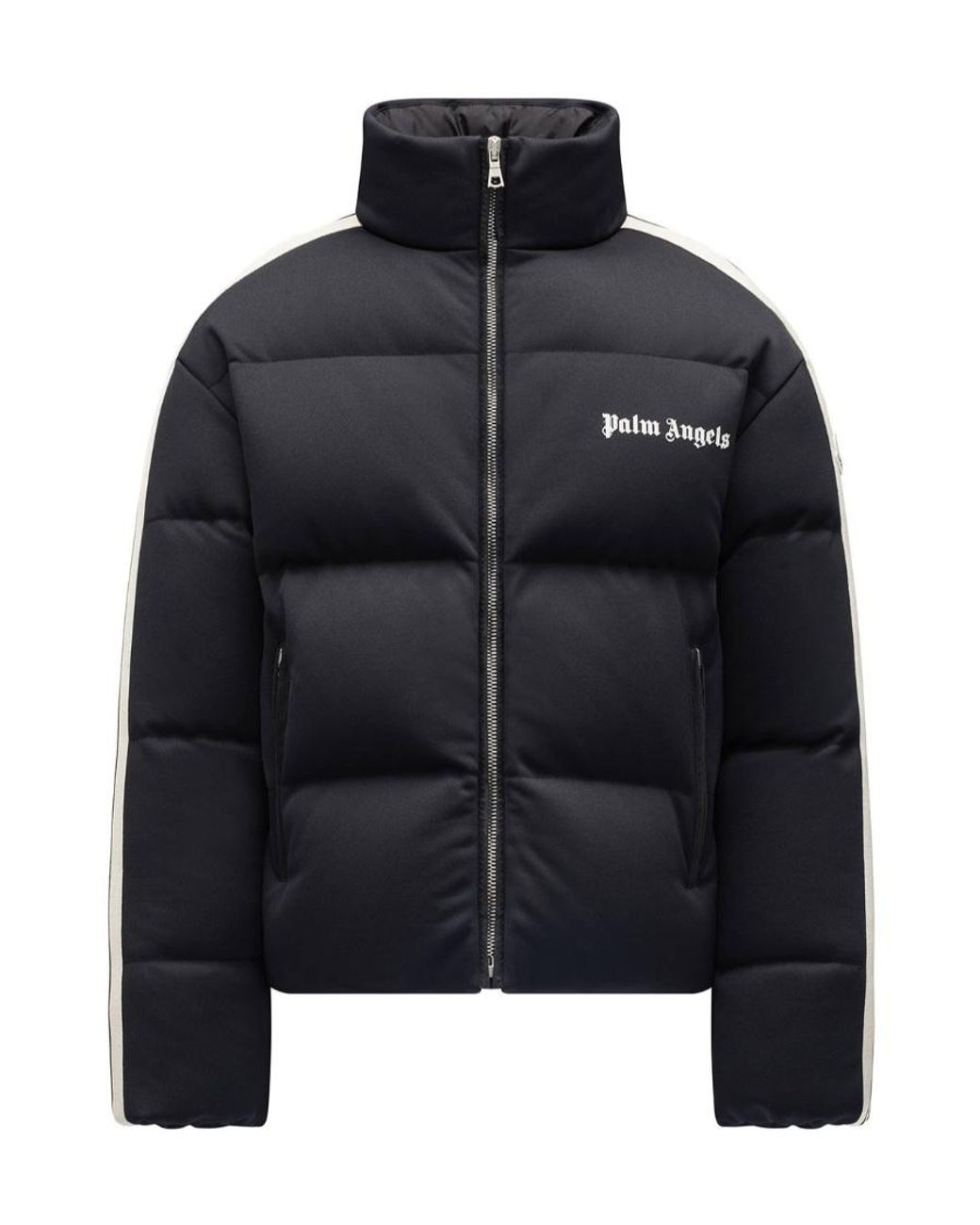 Moncler Black Logo Down Jacket for men