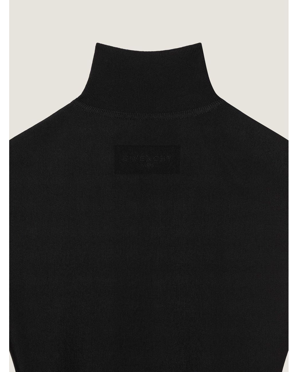 Givenchy Black Flared Mini Dress
