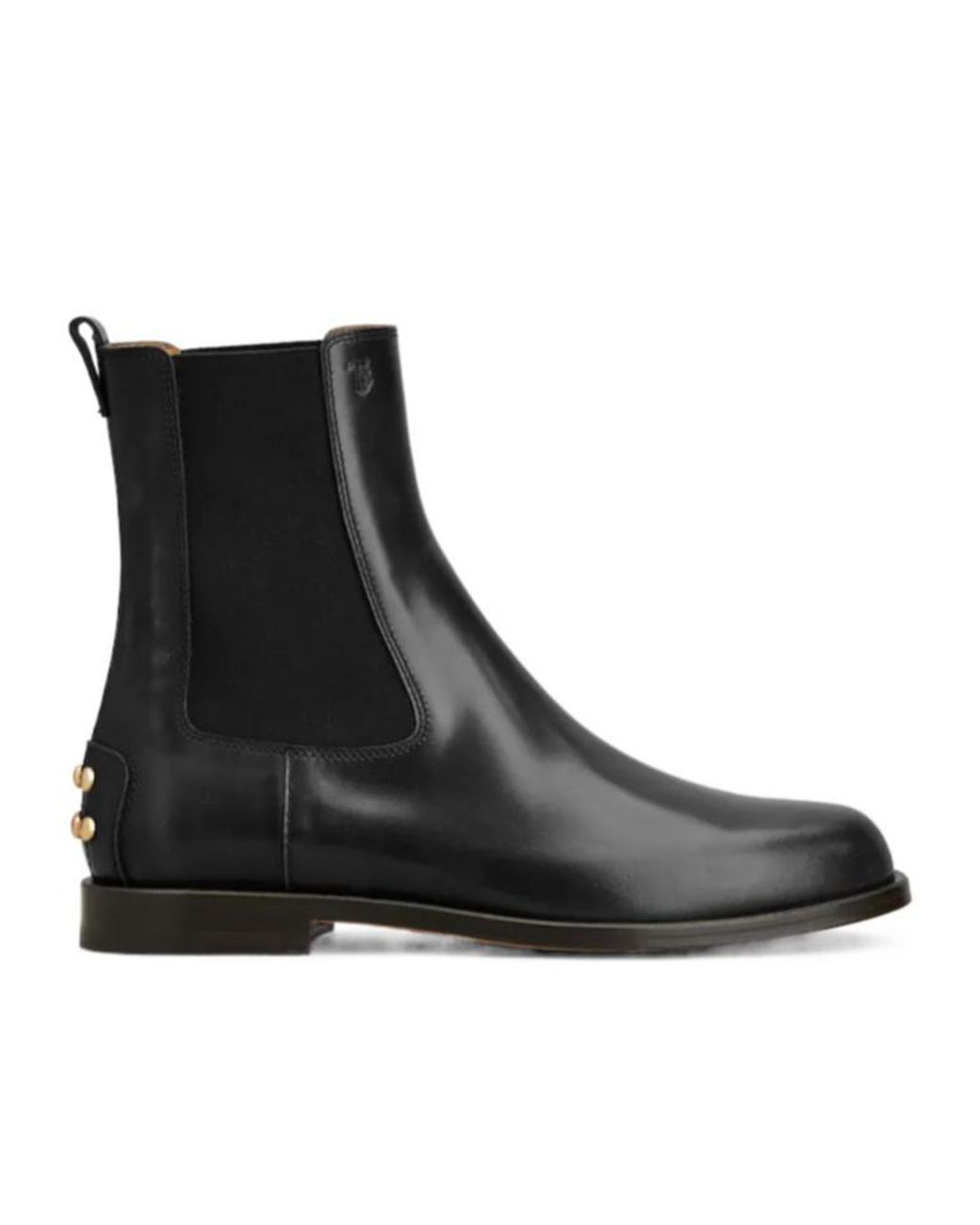 Tod's Black Studded Chelsea Boots