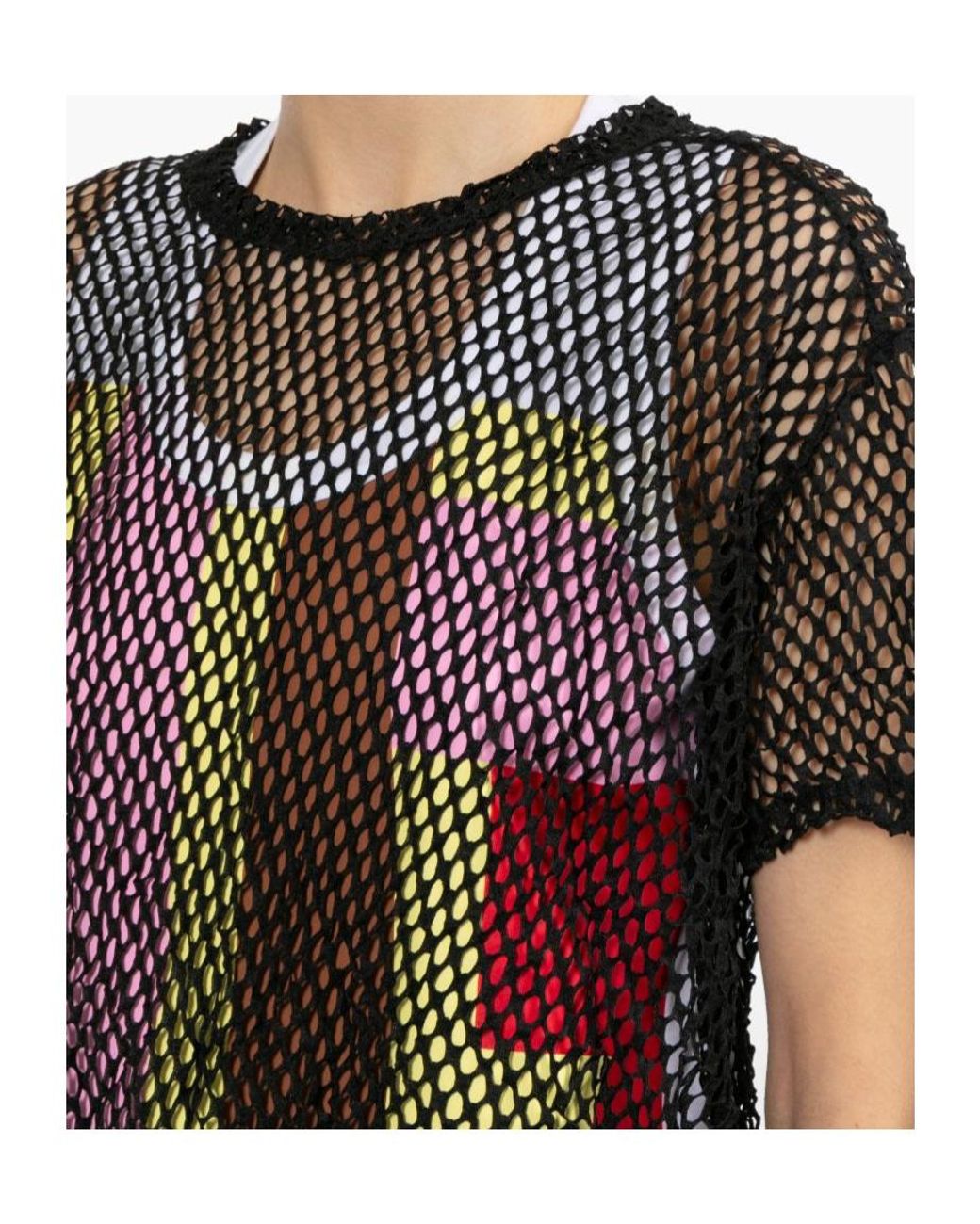 Comme des Garçons Black Comme Des Garçons Comme Des Garçons Meshed T-Shirt
