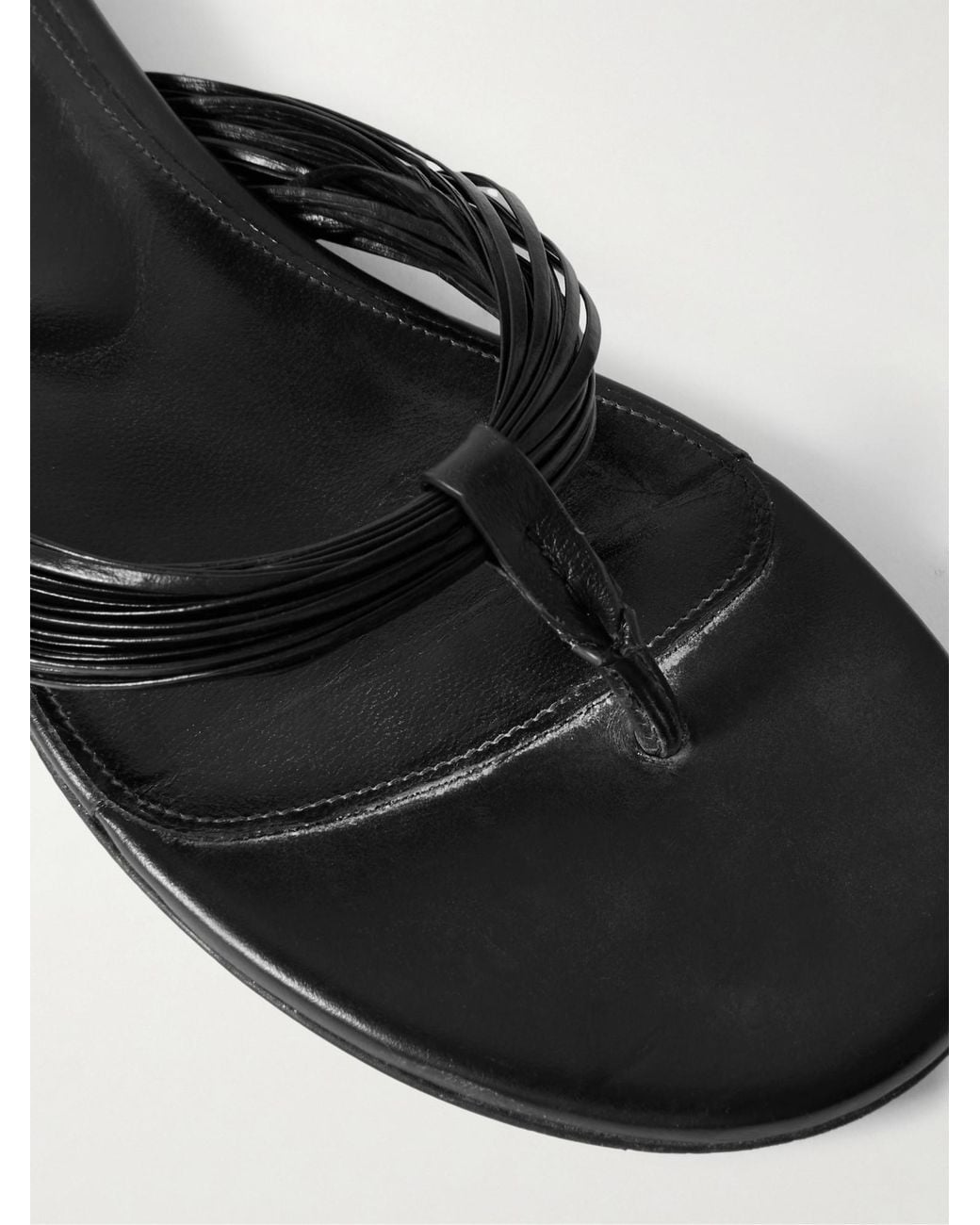 Proenza Schouler White Soft Strap Flip-Flops