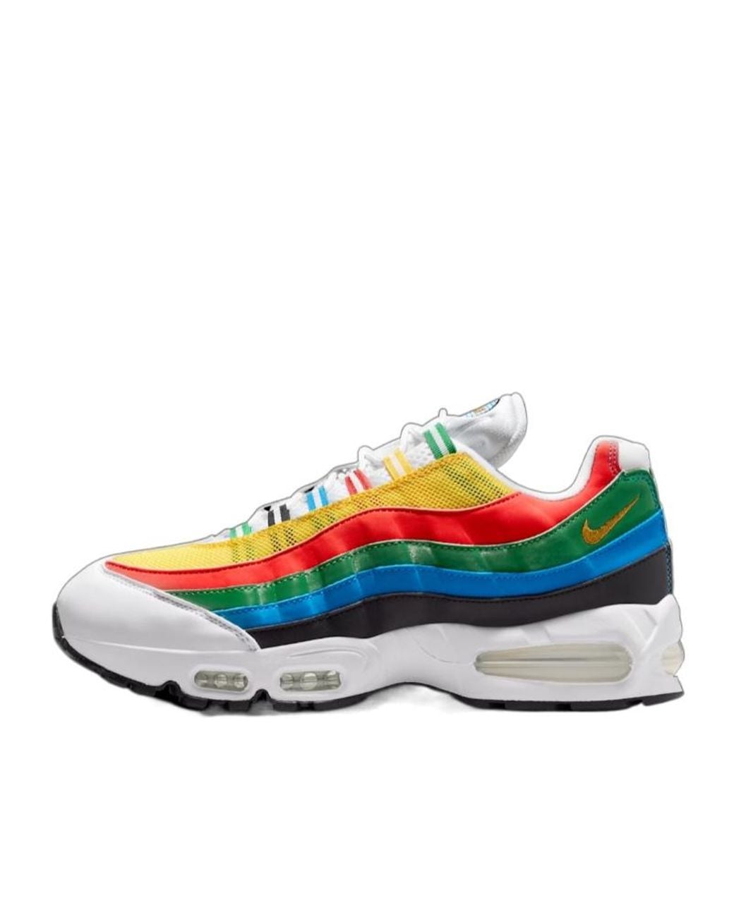 Nike Blue Air Max 95 Big Bubble Sneakers for men