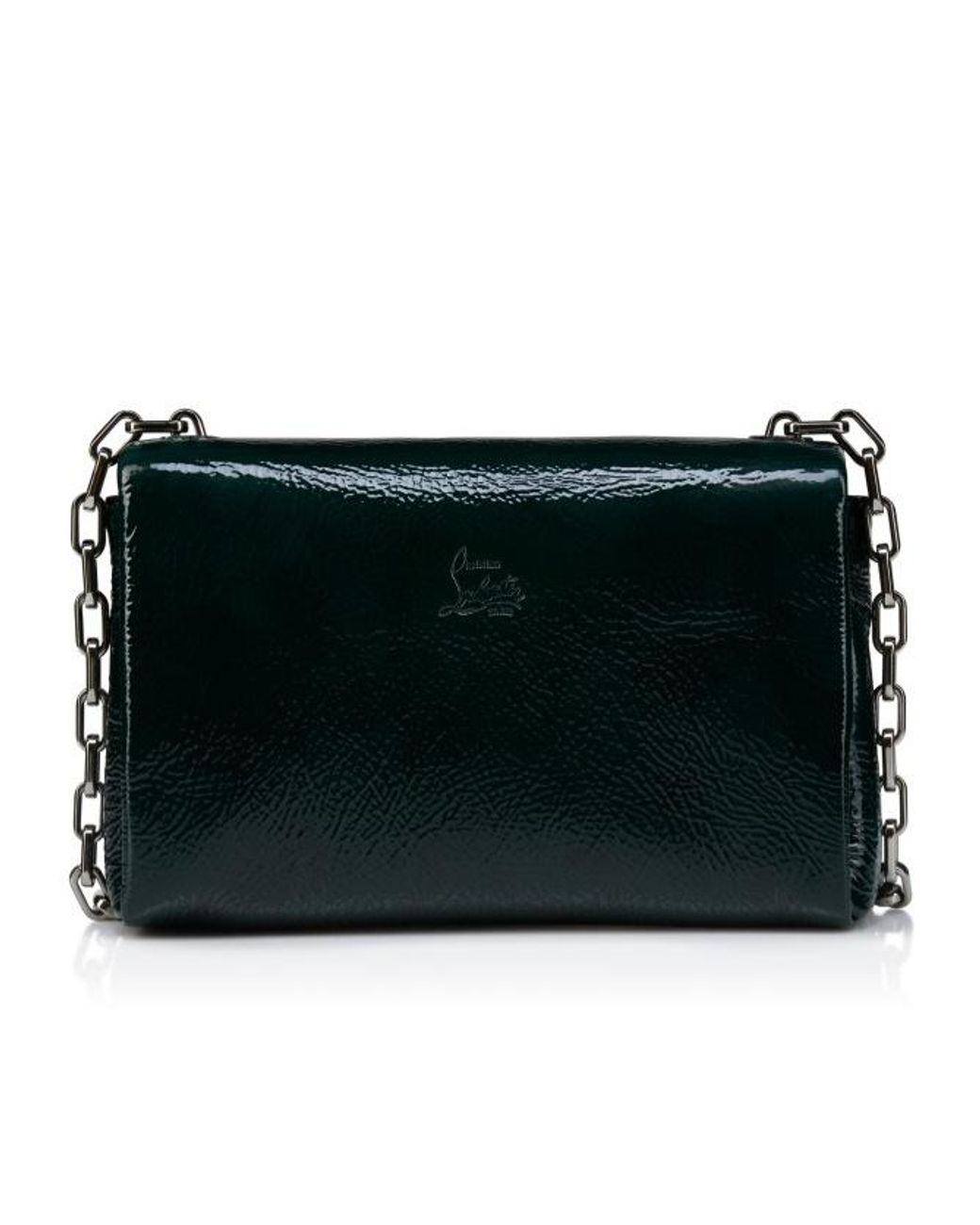 Christian Louboutin Black Loubi 54 Crossbody Bag