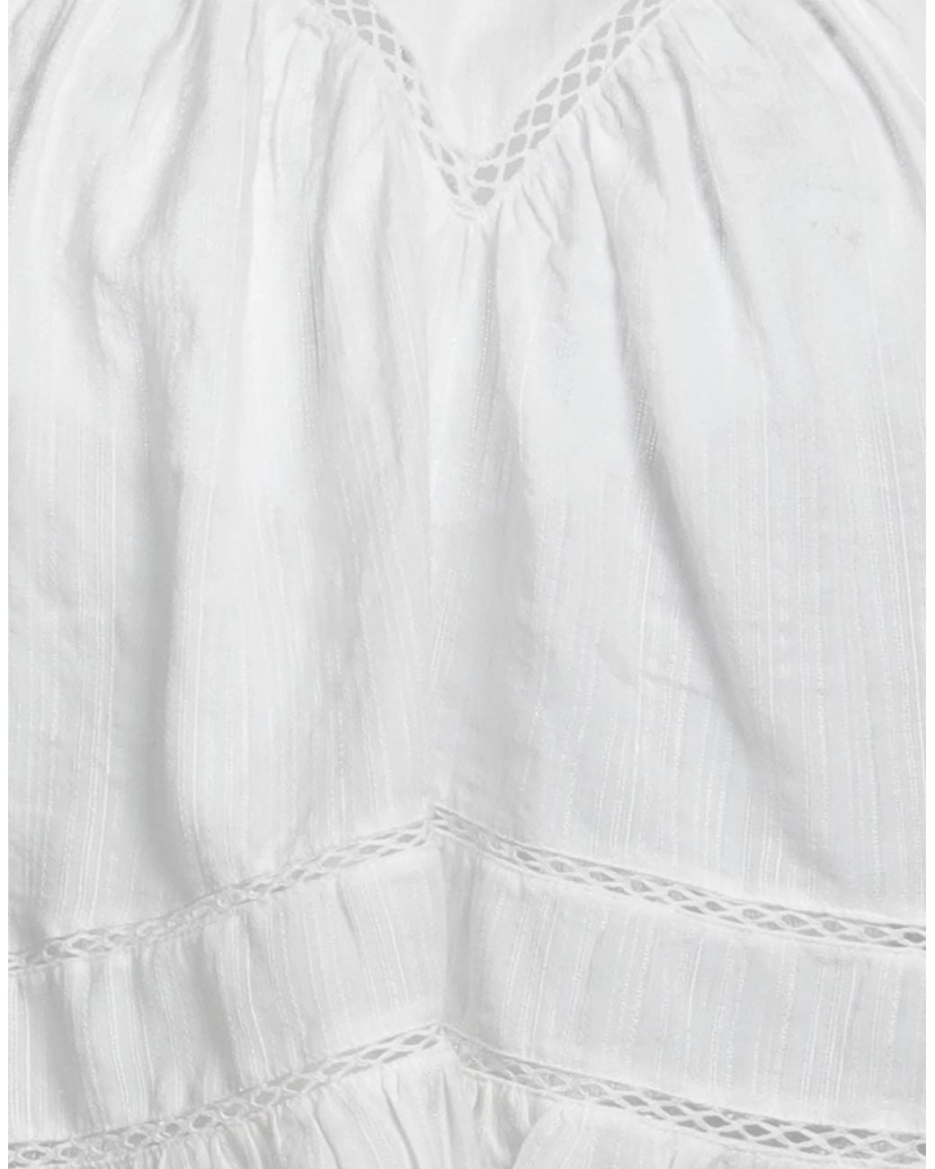 Isabel Marant White Sleeveless Solid-Color Top