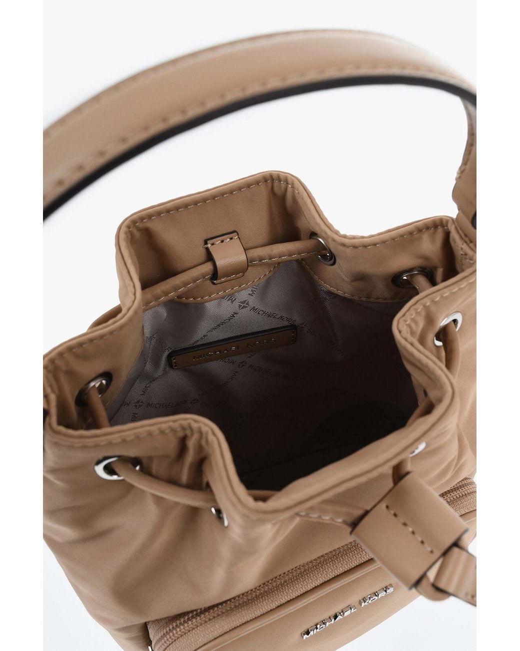 Michael Kors Natural Mini Bucket Bag
