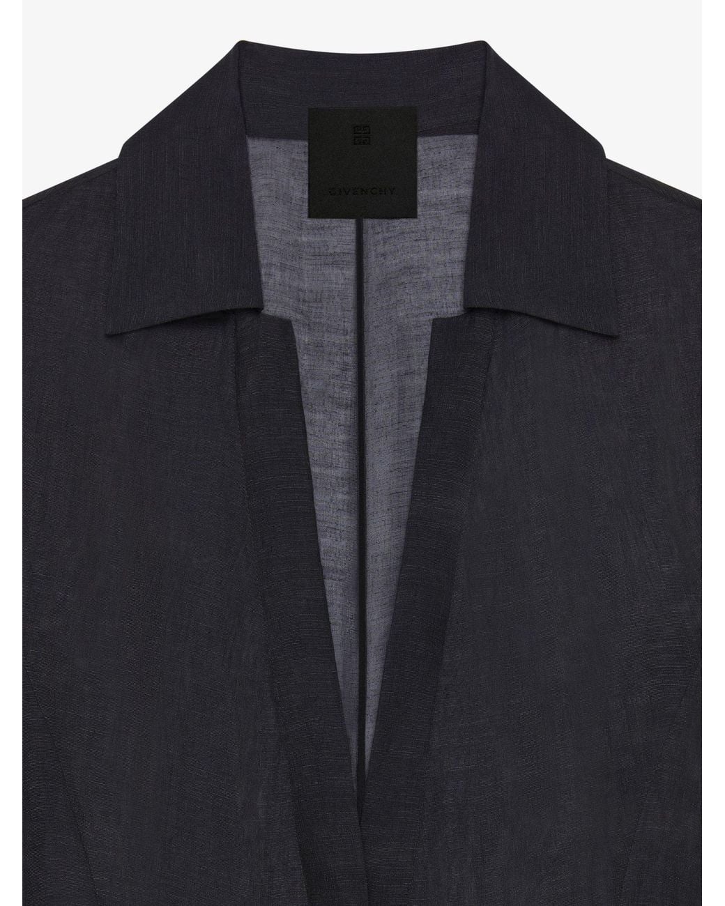 Givenchy Black 4G Detailed V-Neck Dress