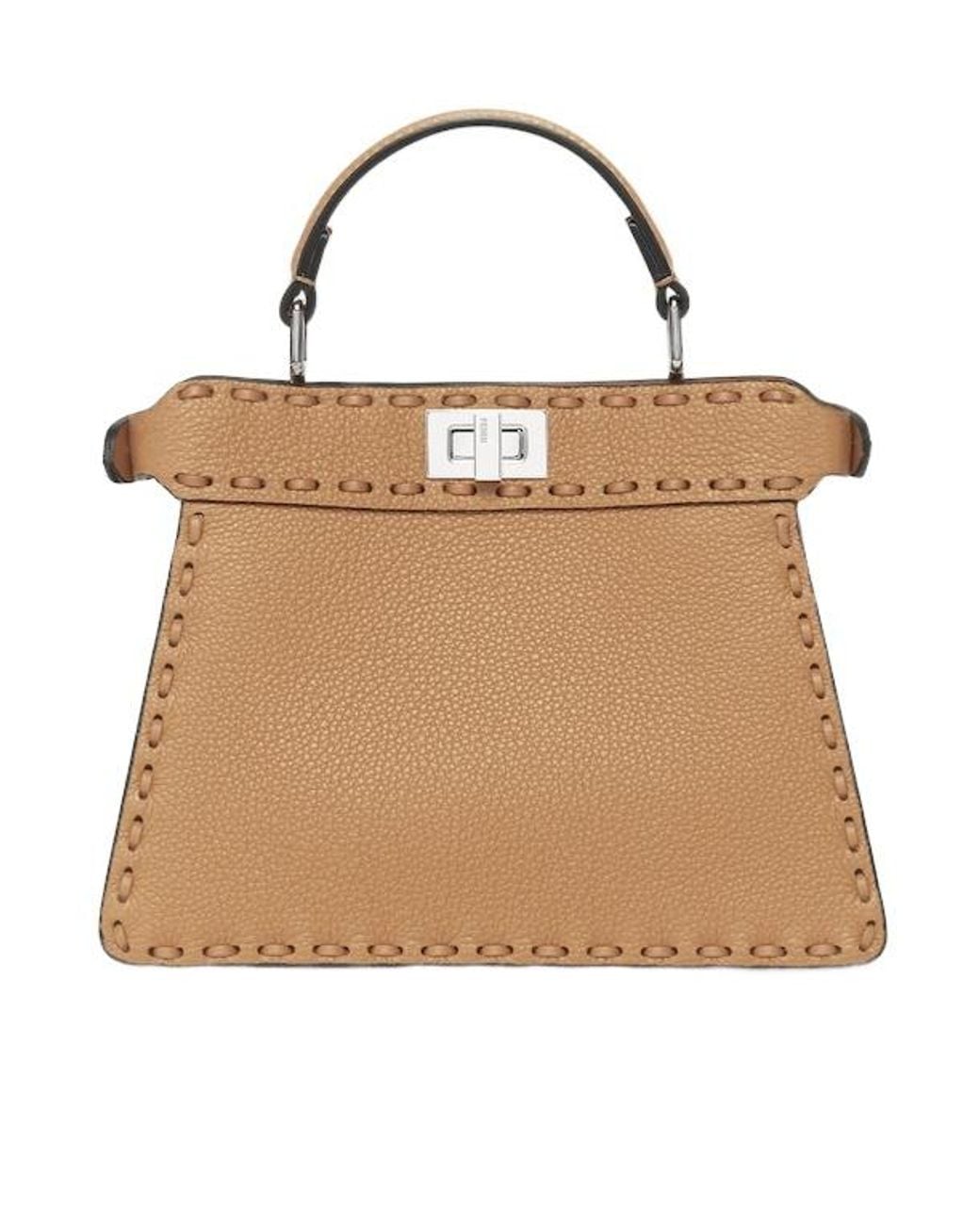 Fendi Natural Peekaboo Iseeu Petite Tote Bag