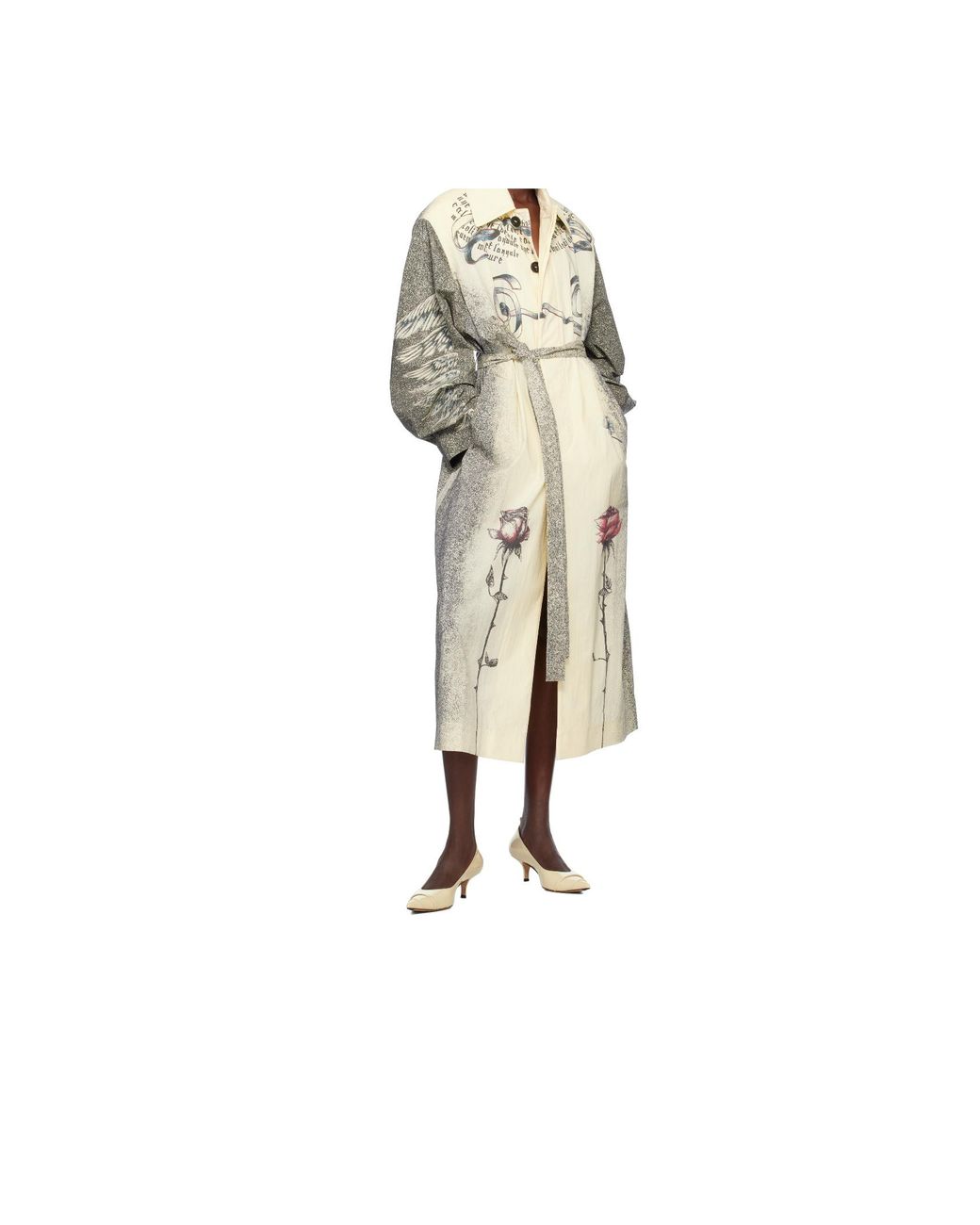 Jean Paul Gaultier White Long Sleeve Windbreaker