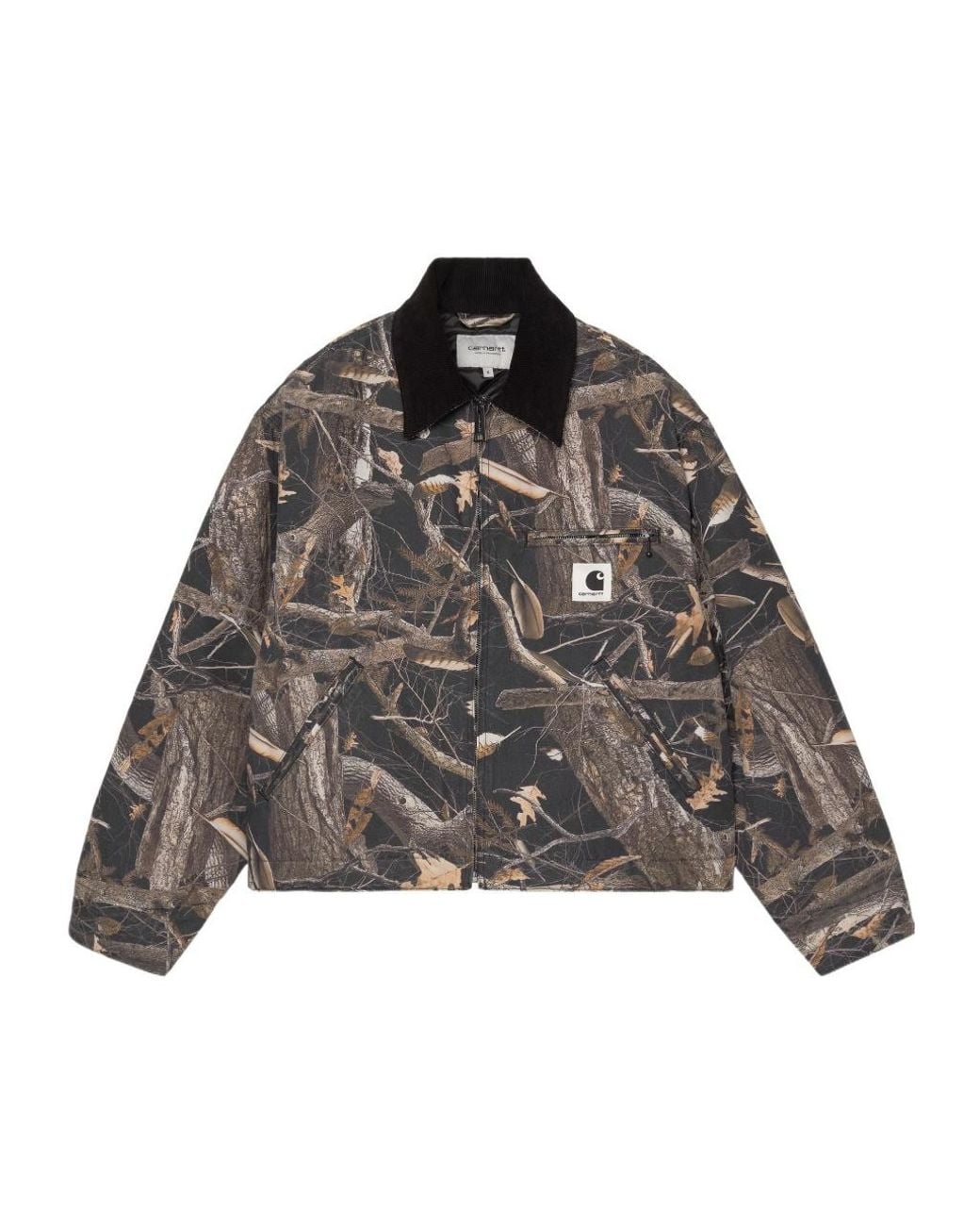Carhartt Blue Og Detroit Patterned Jacket