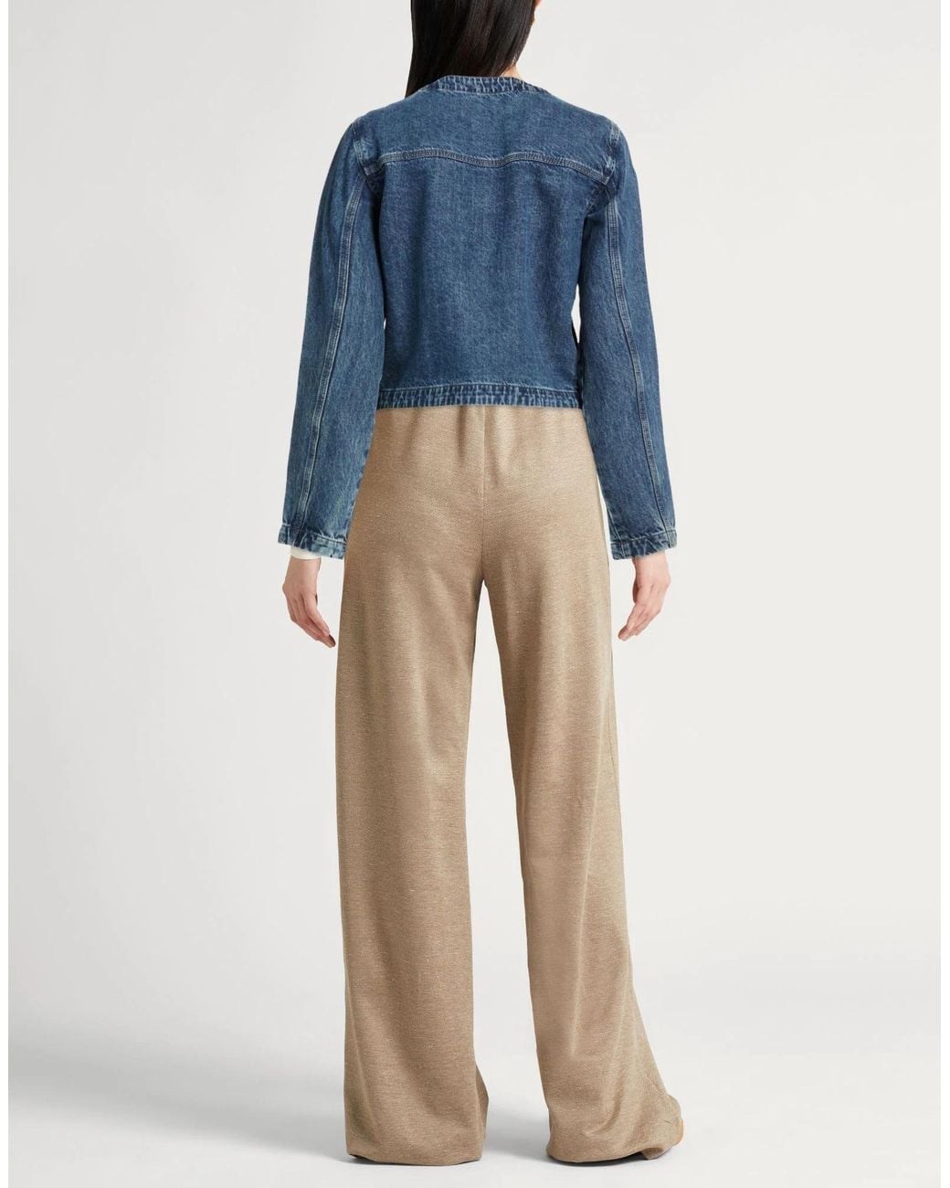 Rag & Bone Blue Minimalist Faded Dark Denim Jacket