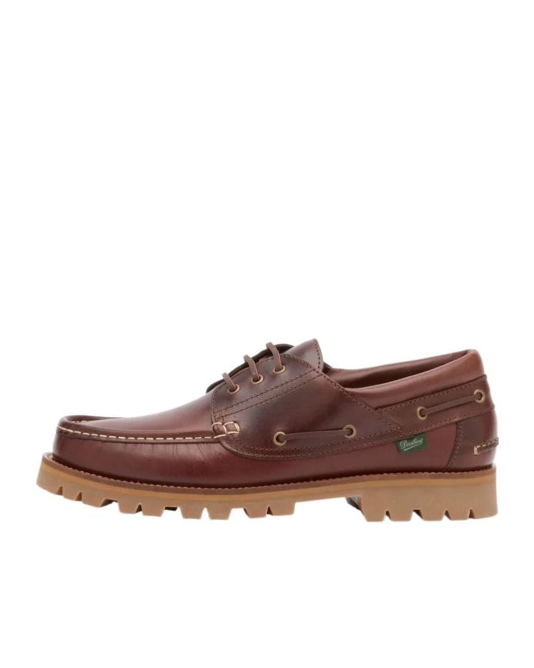 Paraboot Brown Lace-Up Casual Shoes for men