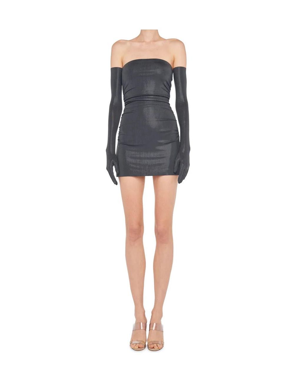Norma Kamali Gray Dresses