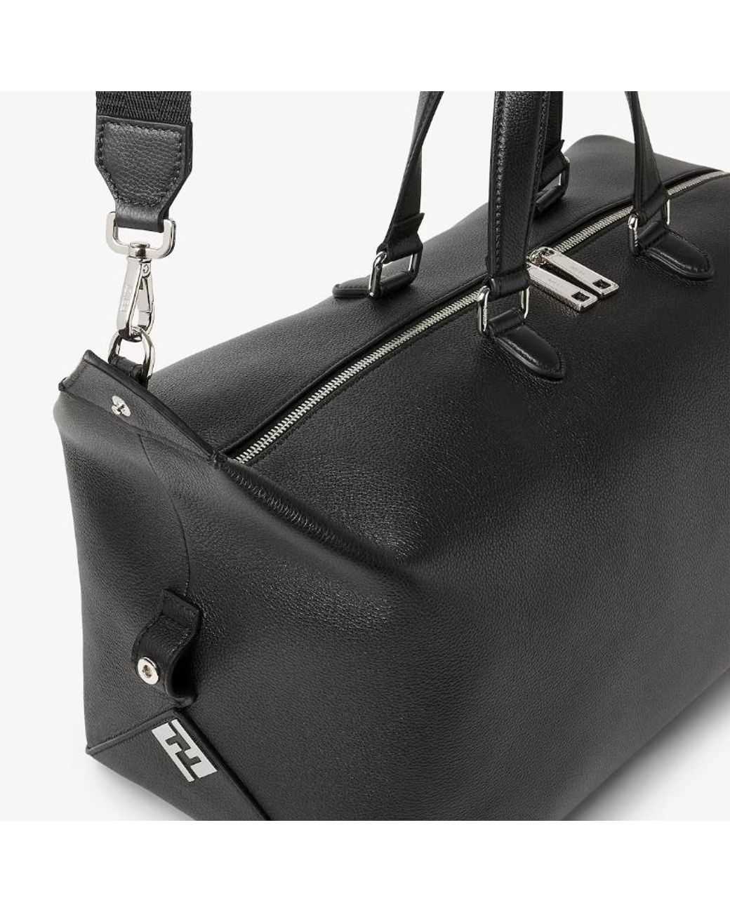 Fendi Black Lui 45 Duffle Bag for men