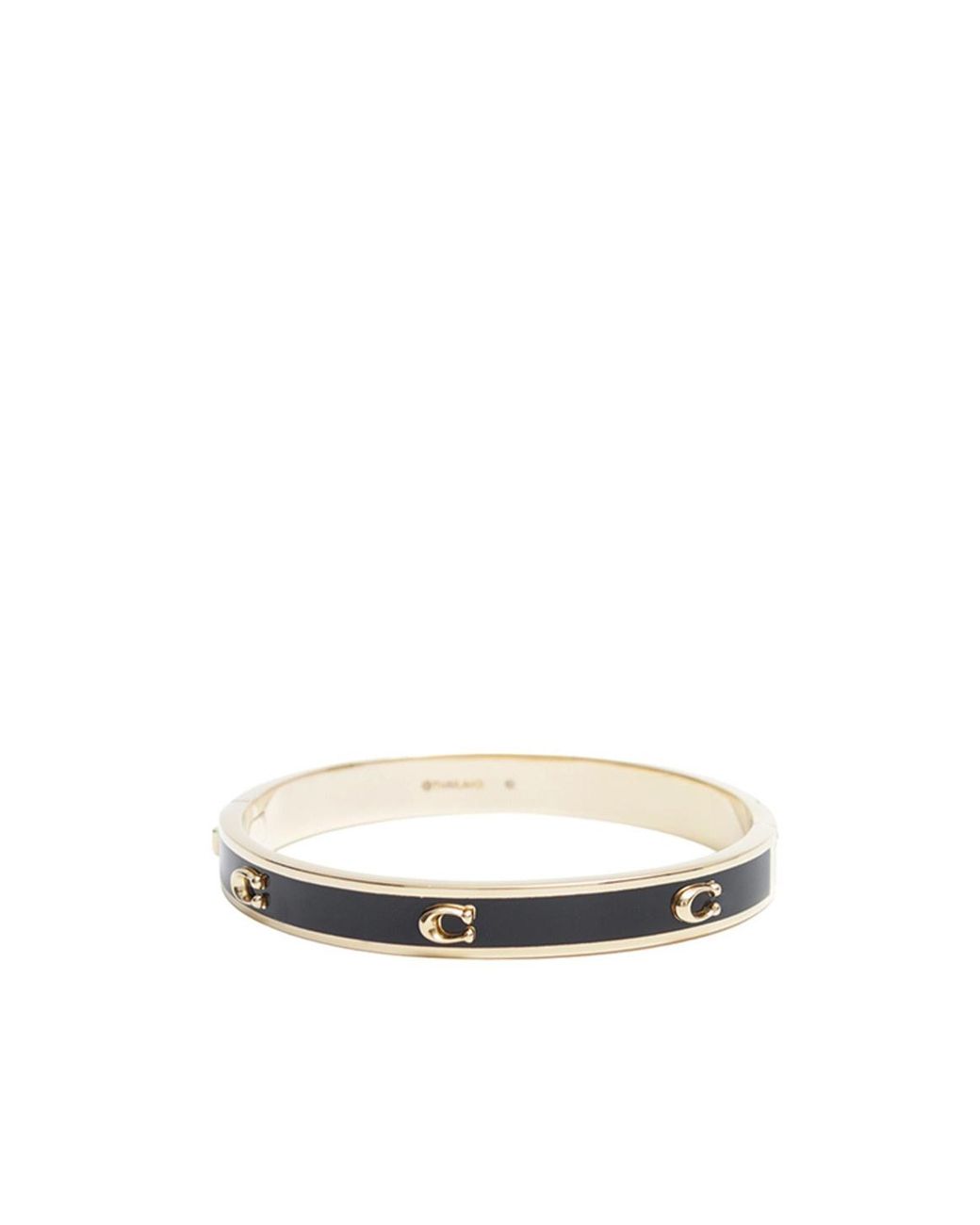 COACH White Logo Bracelet