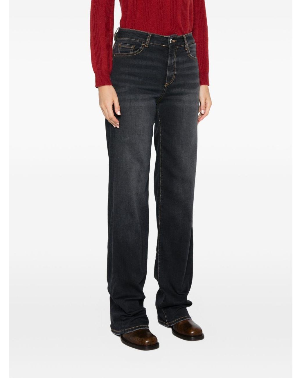ICON DENIM Blue Joia Straight-Leg Jeans
