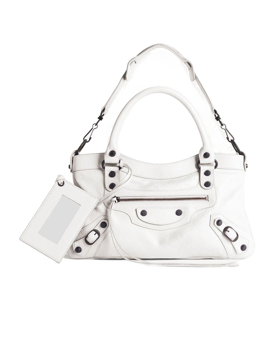 Balenciaga White Le City First Bag