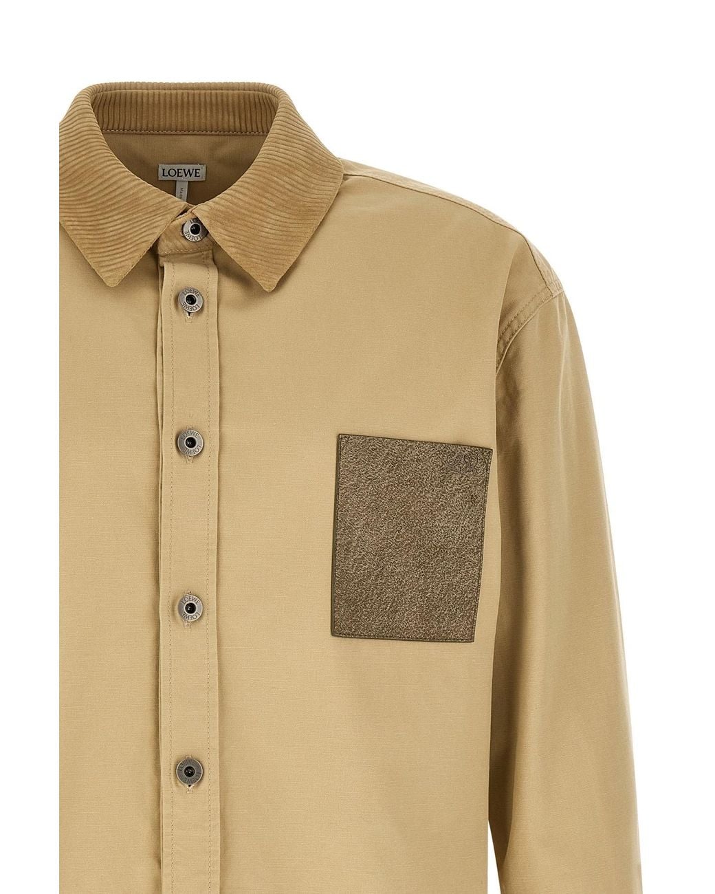 Loewe Natural Contrast Patch Jacket for men