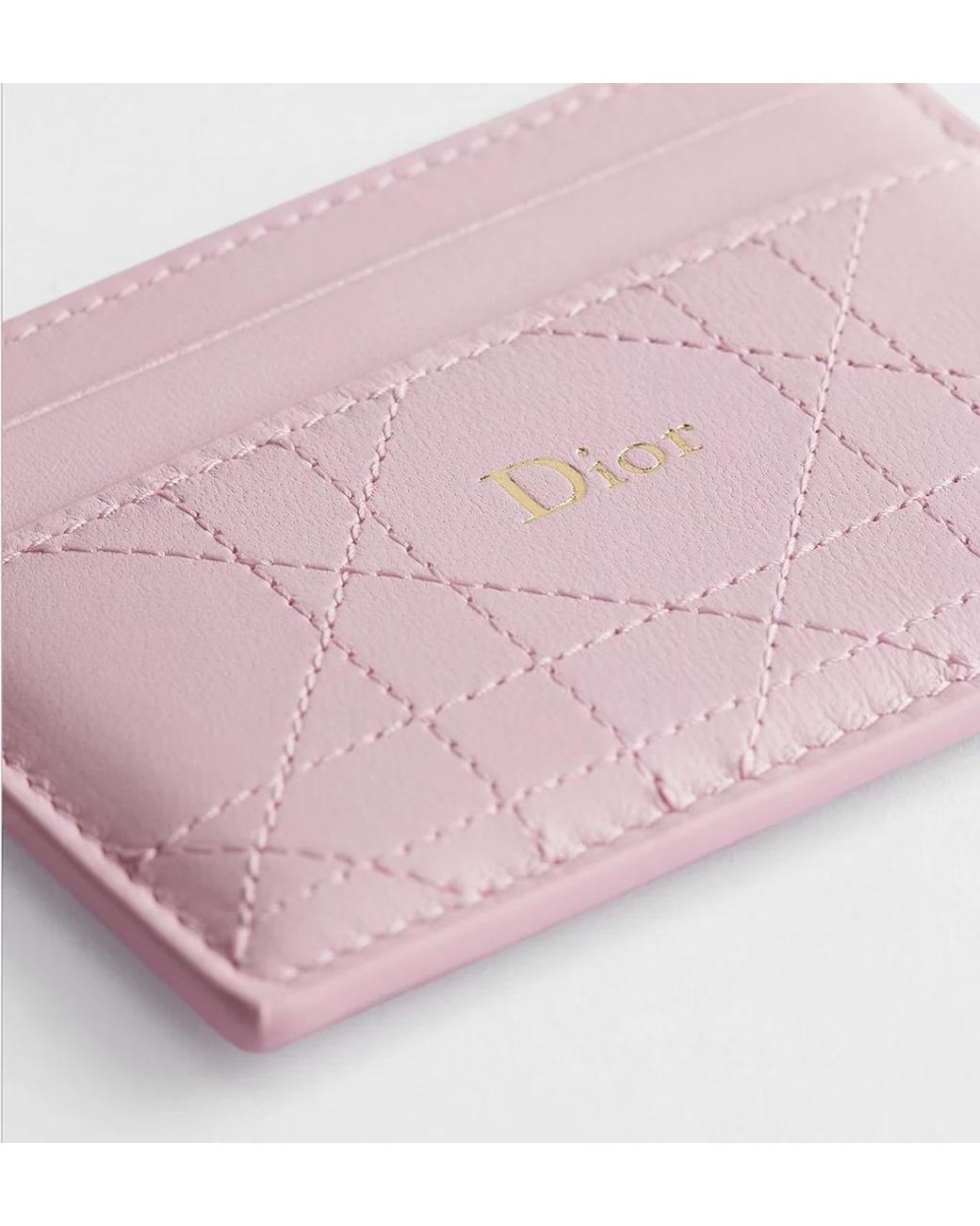Dior Pink Trianon Freesia Card Holder