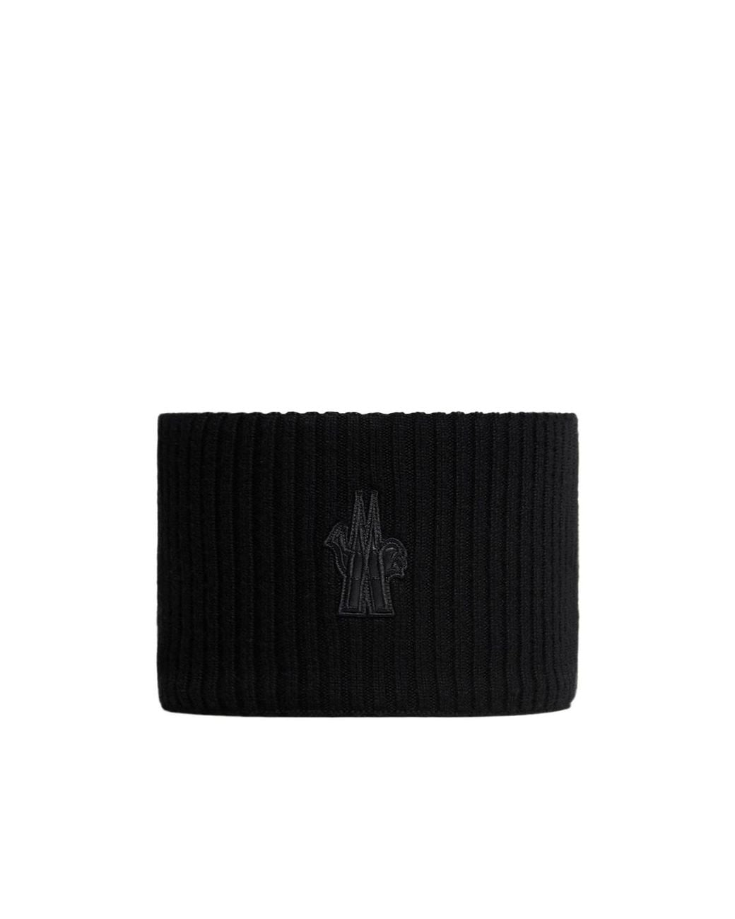 Moncler Black Wool Headband