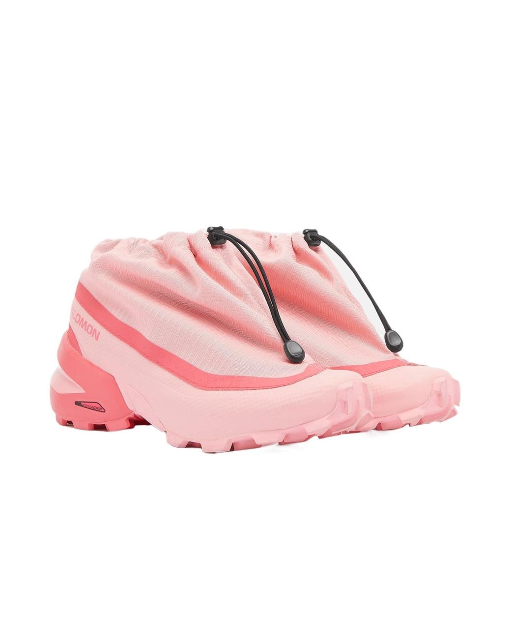 MM6 by Maison Margiela Pink Round Toe Sneakers