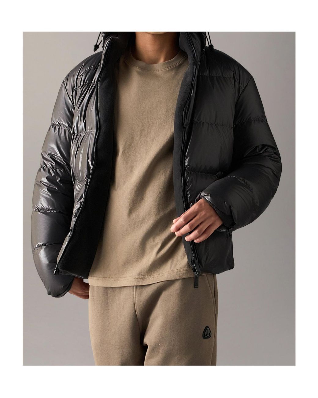Moose Knuckles Black Kings Reversible Down Puffer for men
