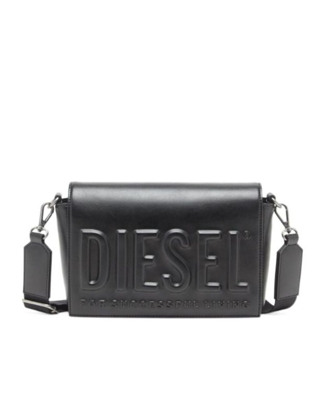 DIESEL Black 3D Shoulder Bag