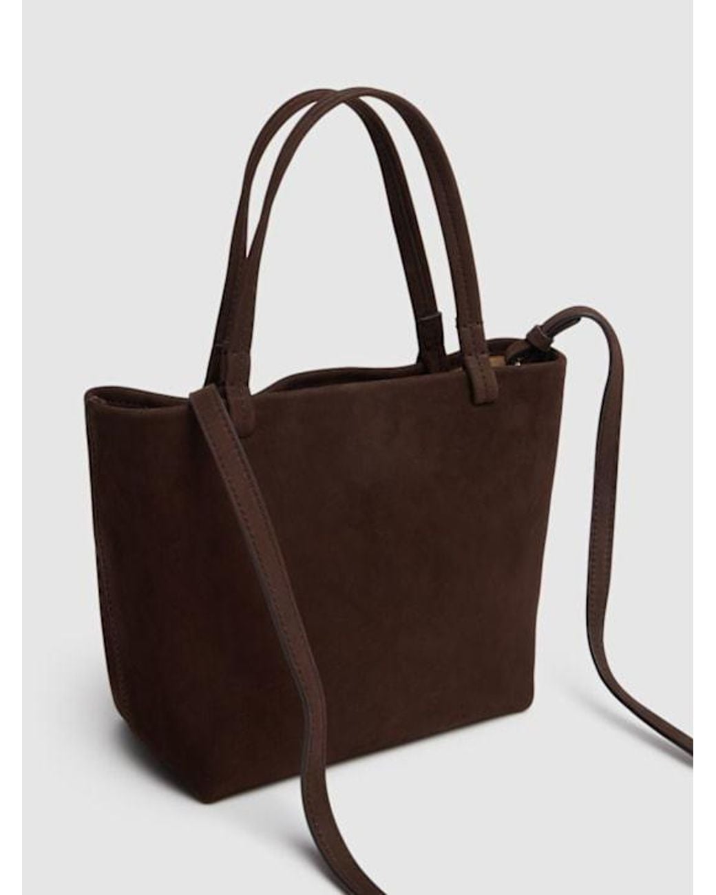 The Row Brown Small Park Tote Bag
