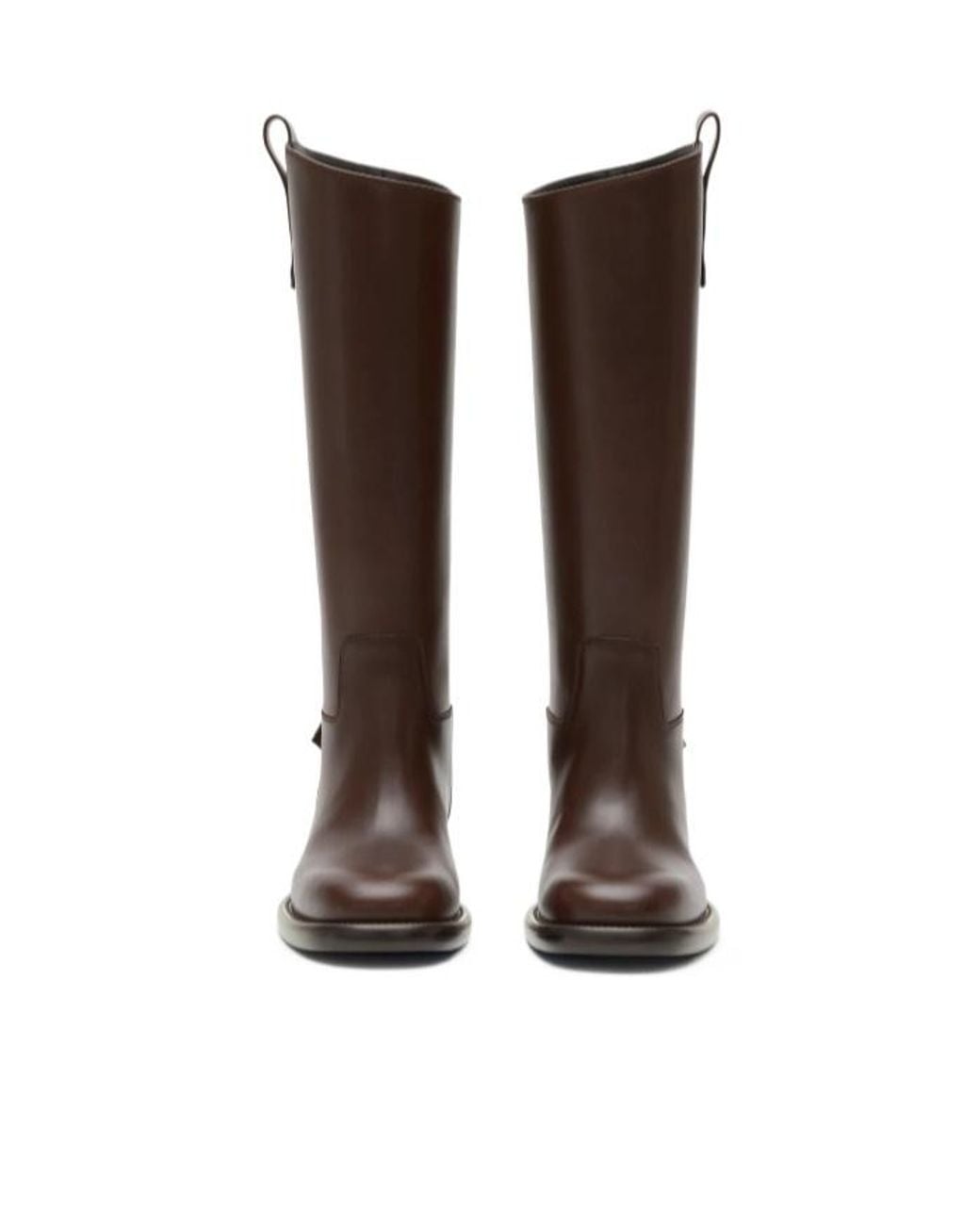 Burberry Brown Cavalier Knee-High Boots