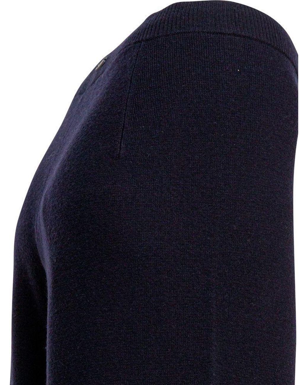 Max Mara Black Judy Wide Leg Knitted Trousers