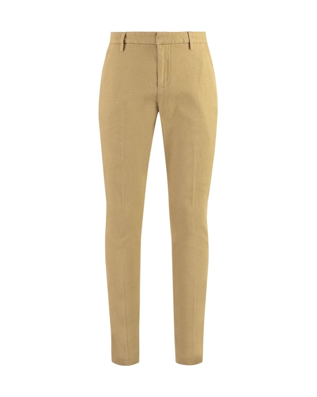 Dondup Natural Belt-Lined Casual Pants for men
