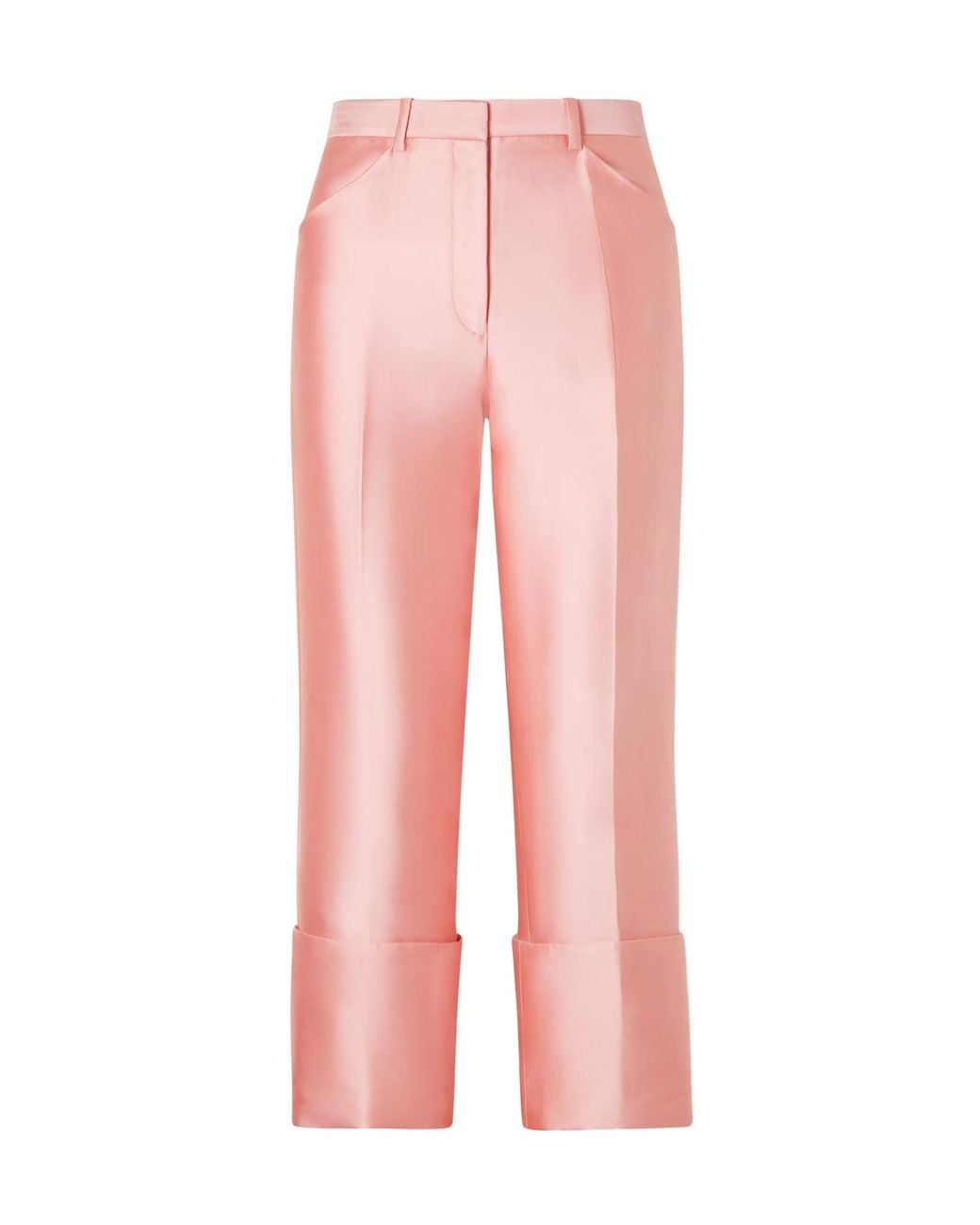 Calvin Klein Pink Satin Skinny Pants