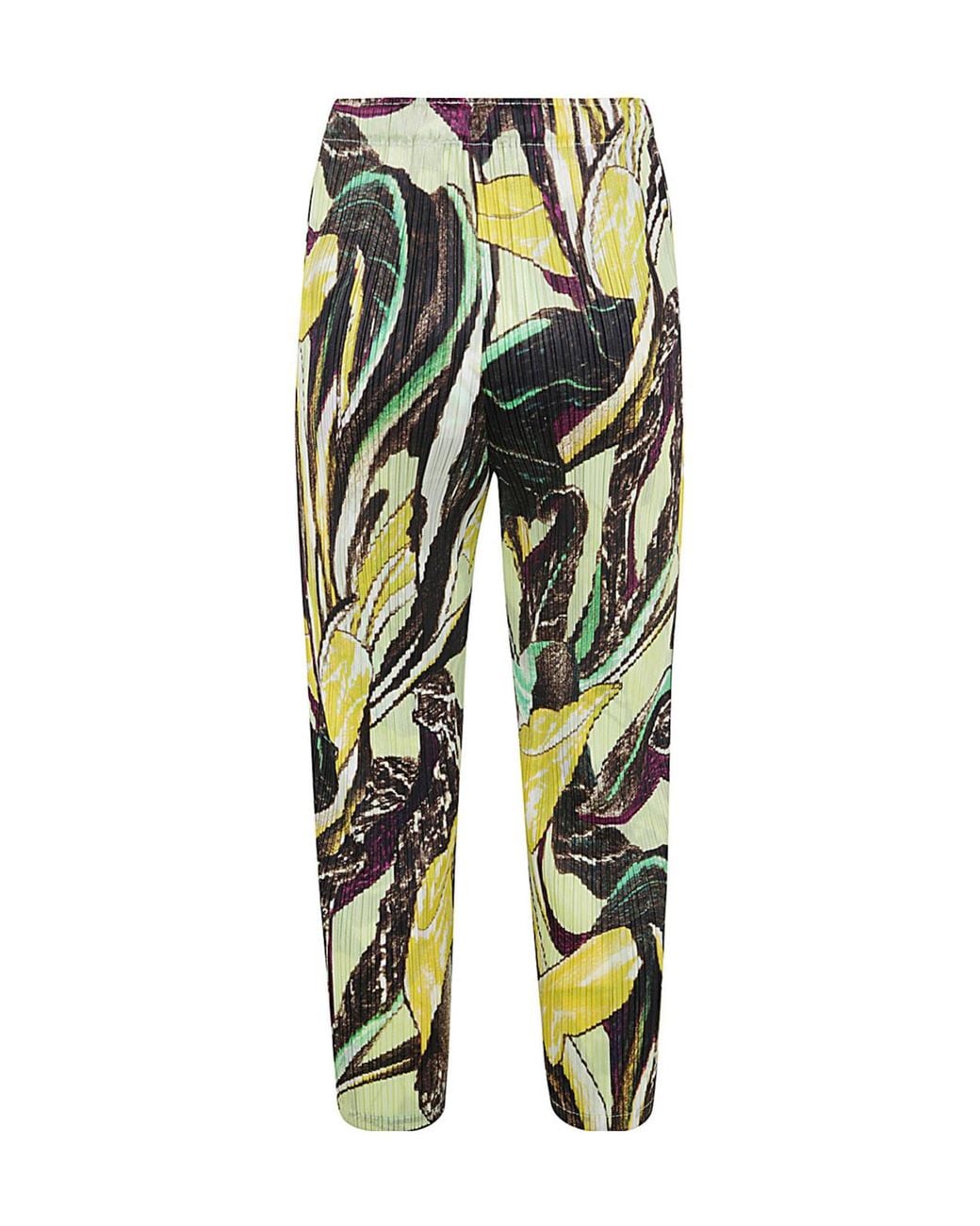 Pleats Please Issey Miyake Green Pleats Please By Issey Miyake Tardivo Pants