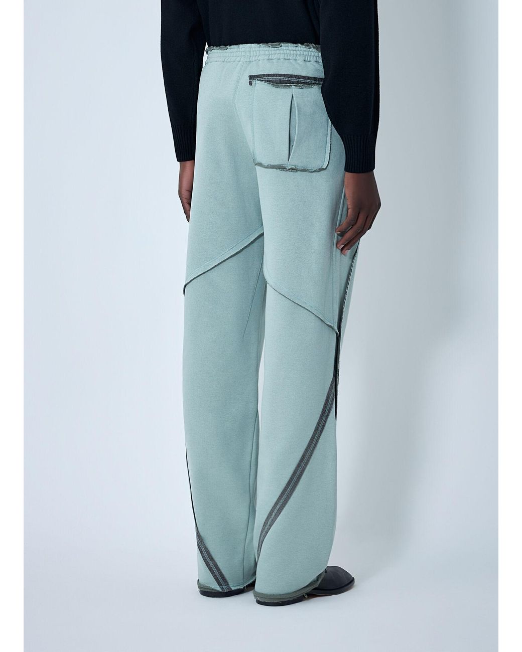 Kiko Kostadinov Blue Vig K-Dart Pants for men