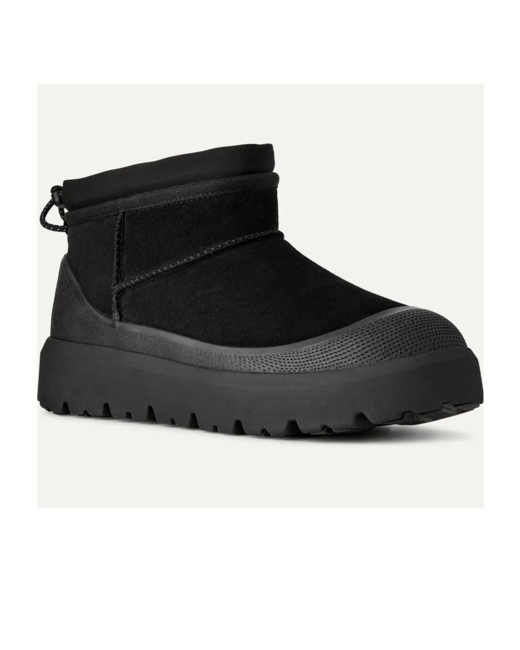 Ugg Black Classic Ultra Mini Weather Hybrid Boots for men
