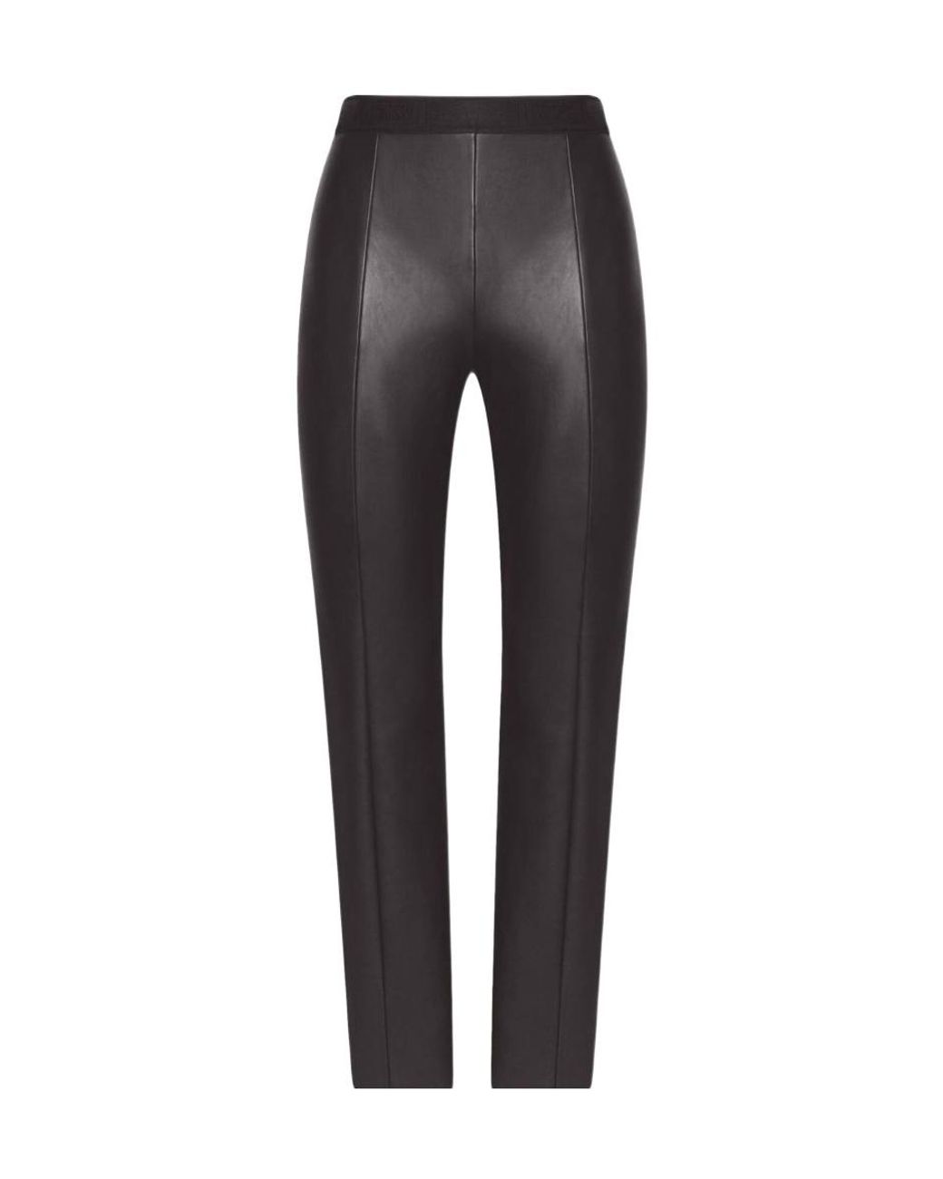 Wolford Gray Jenna Straight-Leg Trousers