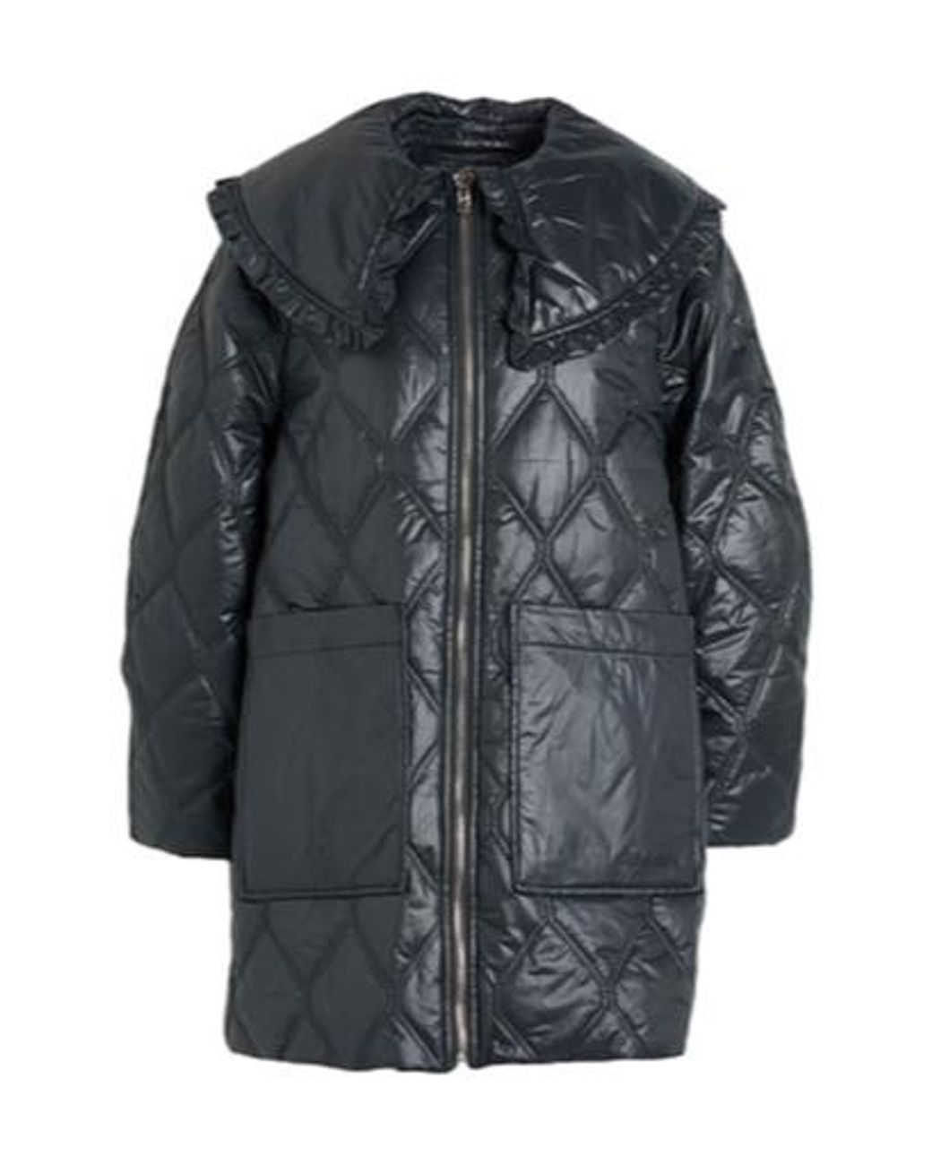 Ganni Gray Shell Jackets