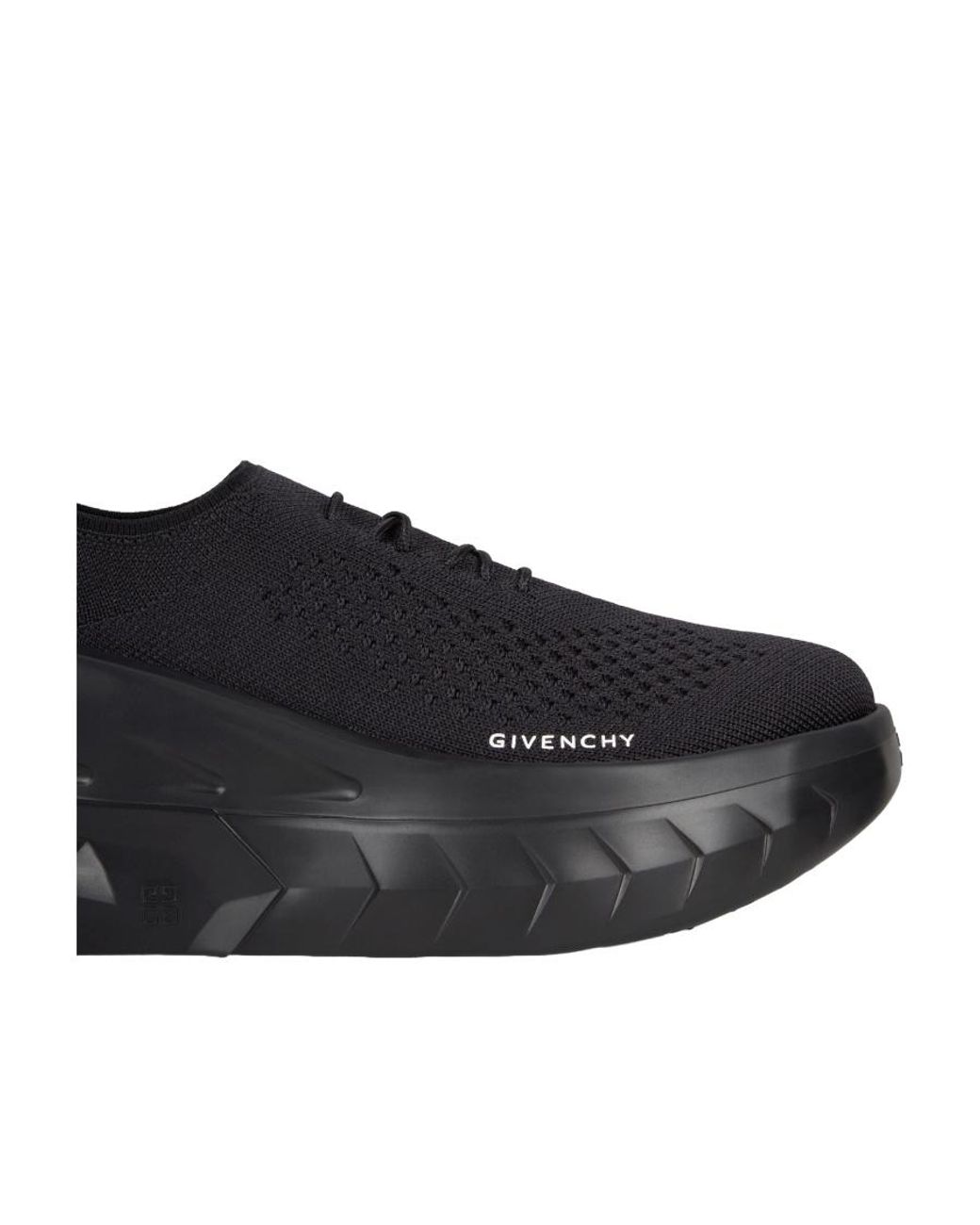 Givenchy Black Marshmallow Wedge Sneakers
