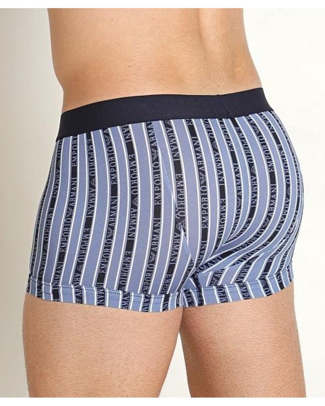 Emporio Armani Blue Logo Underwear for men
