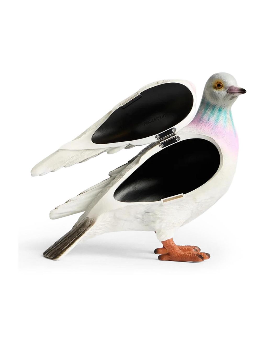 J.W. Anderson Metallic Jw Anderson Pigeon Clutch Bag