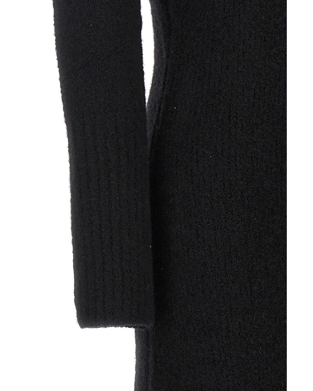 Loulou de Saison Black Bisha Knitted Dress